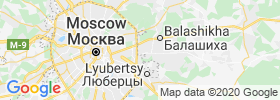 Reutov map