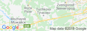 Tuchkovo map