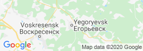 Yegor'yevsk map