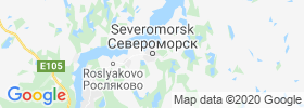 Severomorsk map