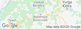 Bolotnoye map