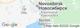 Krasnoobsk map