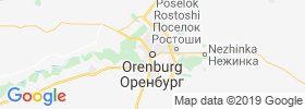 Orenburg map