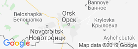 Orsk map
