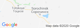 Sorochinsk map