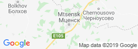 Mtsensk map