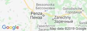 Penza map