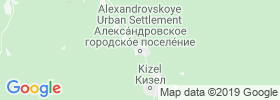 Aleksandrovsk map