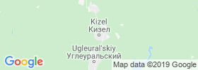Kizel map
