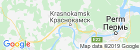 Krasnokamsk map