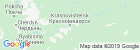 Krasnovishersk map