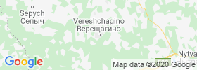 Vereshchagino map