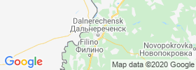 Dal'nerechensk map