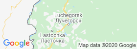 Luchegorsk map