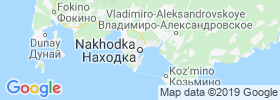 Nakhodka map