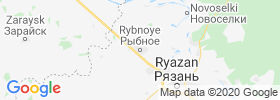 Rybnoye map