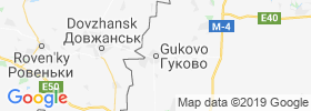 Gukovo map
