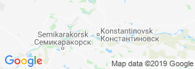 Konstantinovsk map