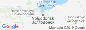 Volgodonsk map