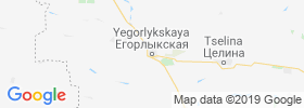 Yegorlykskaya map