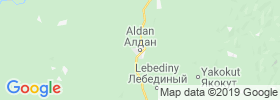 Aldan map