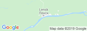 Lensk map