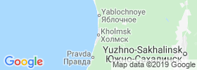 Kholmsk map