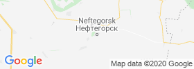 Neftegorsk map