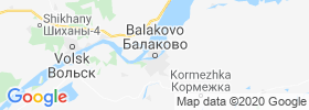 Balakovo map