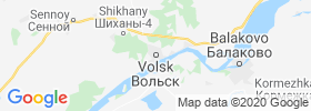 Vol'sk map