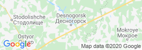 Desnogorsk map