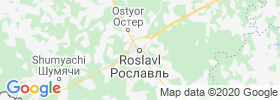 Roslavl' map