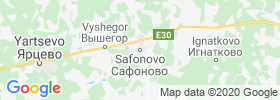Safonovo map