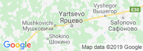 Yartsevo map