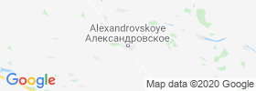 Aleksandrovskoye map