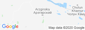Arzgir map
