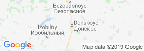 Donskoye map