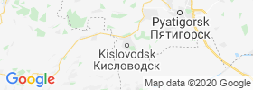 Kislovodsk map