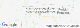 Krasnogvardeyskoye map