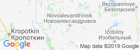 Novoaleksandrovsk map