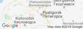 Pyatigorsk map