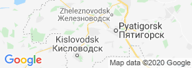 Yessentukskaya map