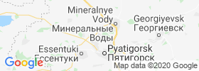 Zheleznovodsk map
