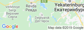 Degtyarsk map