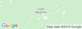 Ivdel' map