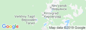 Kirovgrad map