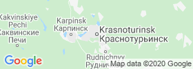 Krasnotur'insk map