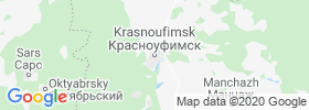 Krasnoufimsk map