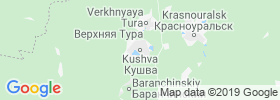 Kushva map