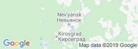 Nev'yansk map